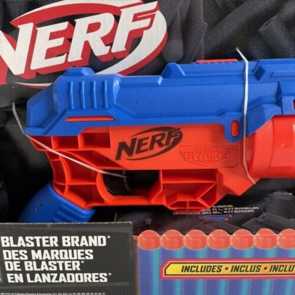 Nerf Alpha Strike BOA RC-6 with Targeting Set & 12 Nerf Elite Foam Darts Orange - Picture 6 of 7